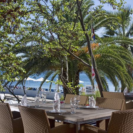 Kontokali Bay Resort & Spa Exterior foto Restaurant in the resort