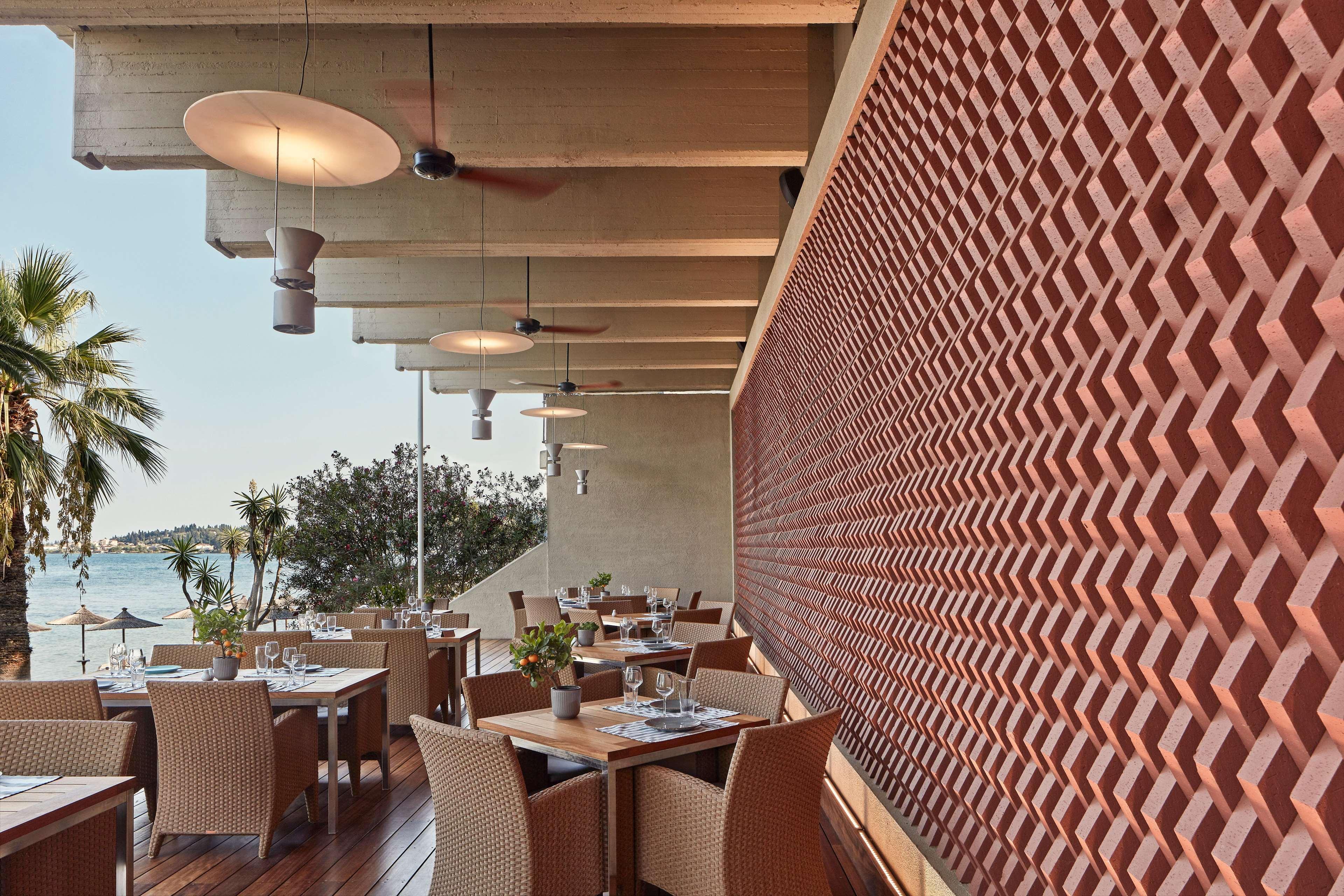 Kontokali Bay Resort & Spa Exterior foto Terracotta tiles