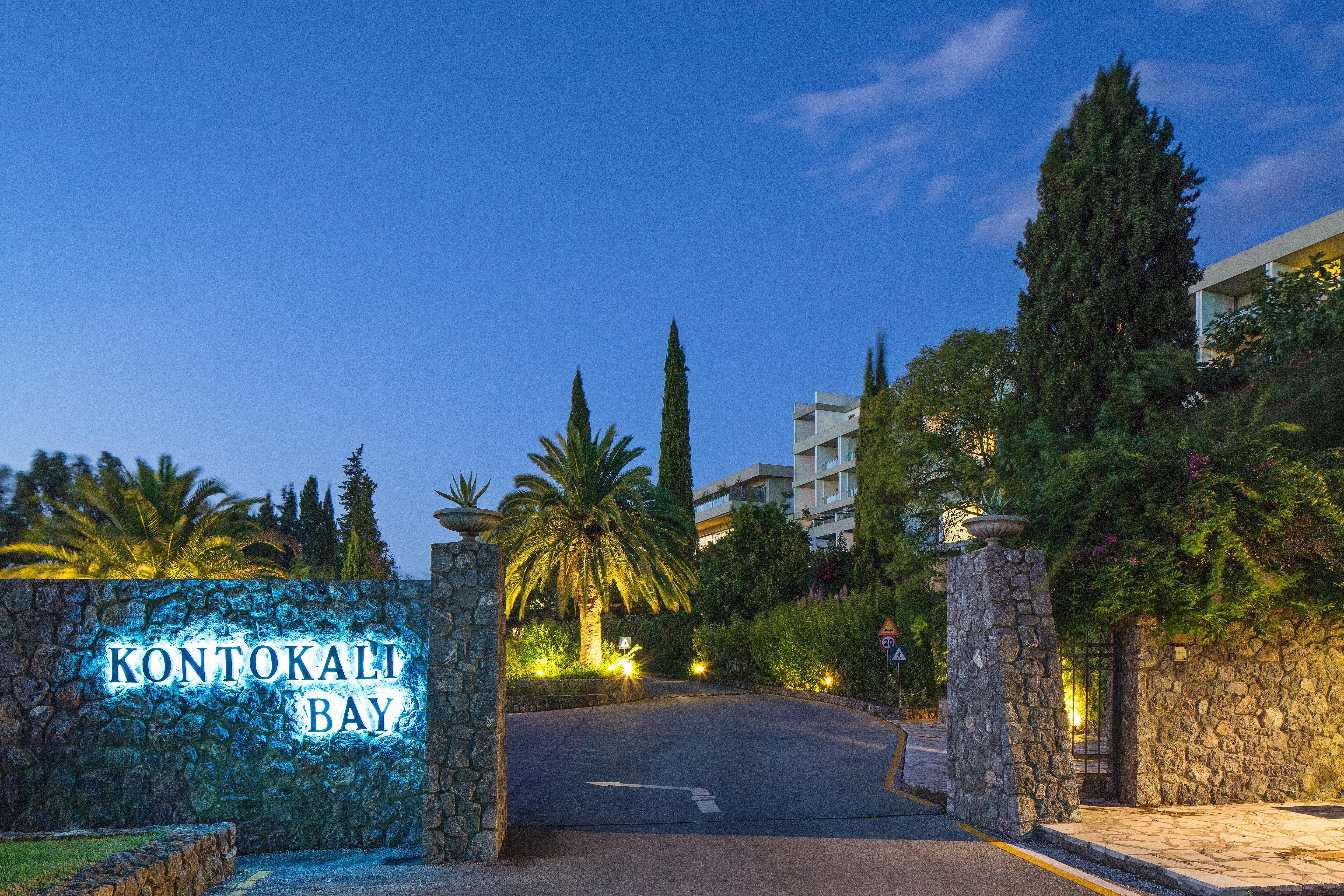 Kontokali Bay Resort & Spa Exterior foto Entrance to Portokali Bay