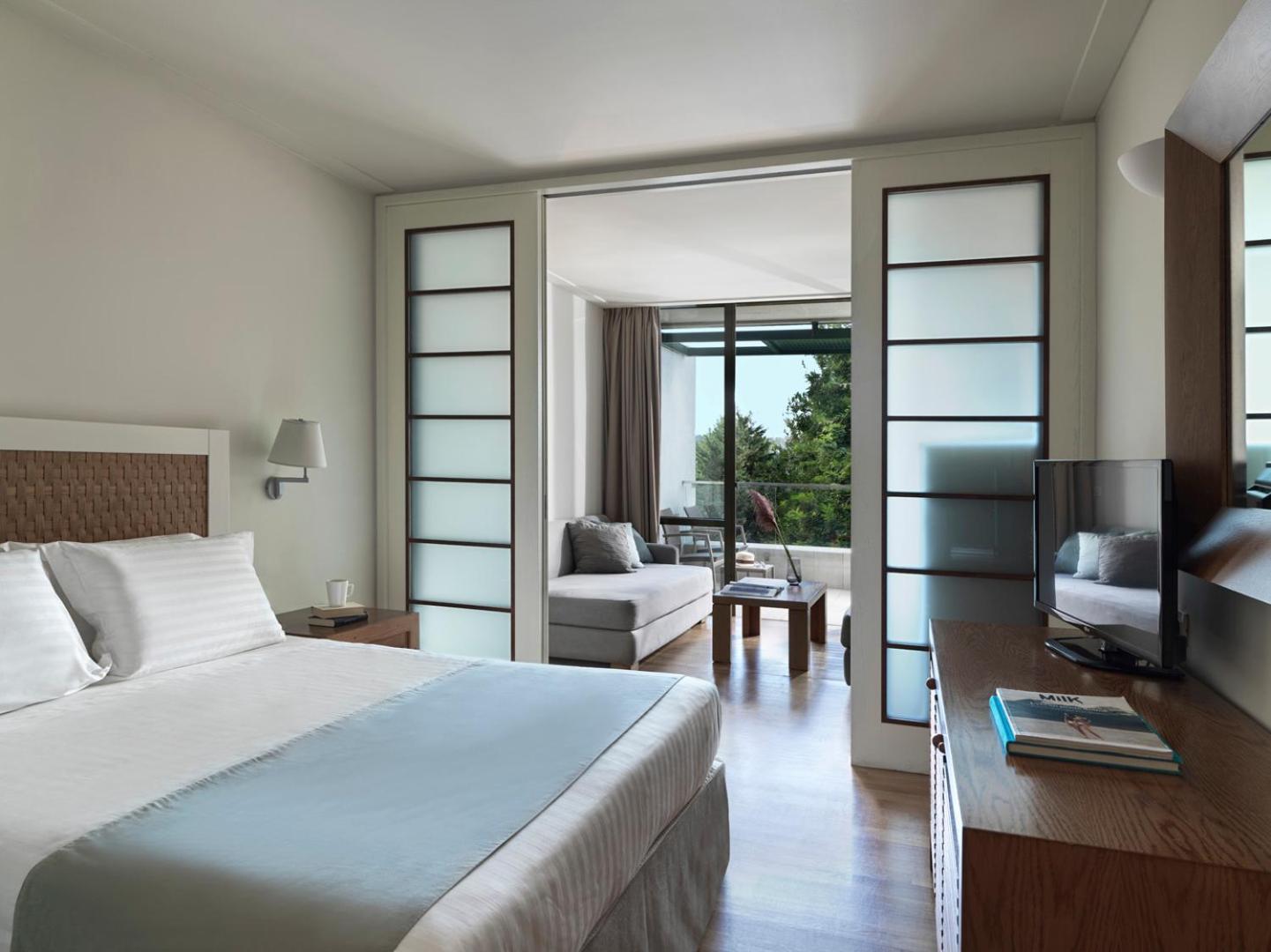 Kontokali Bay Resort & Spa Exterior foto A room at the hotel